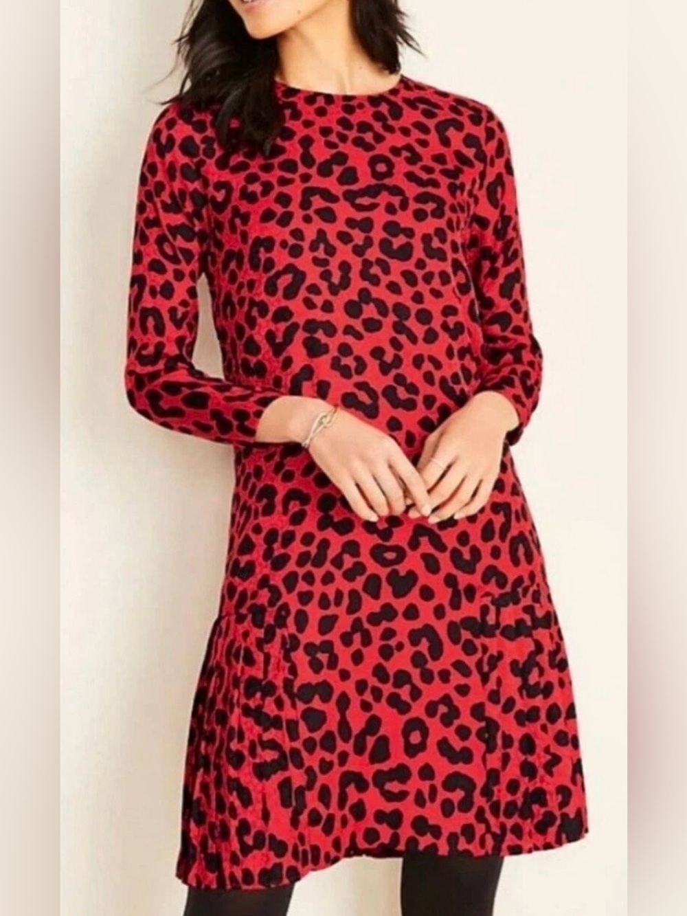 NWT Ann Taylor Drop Waist Shift Dress, Size 14